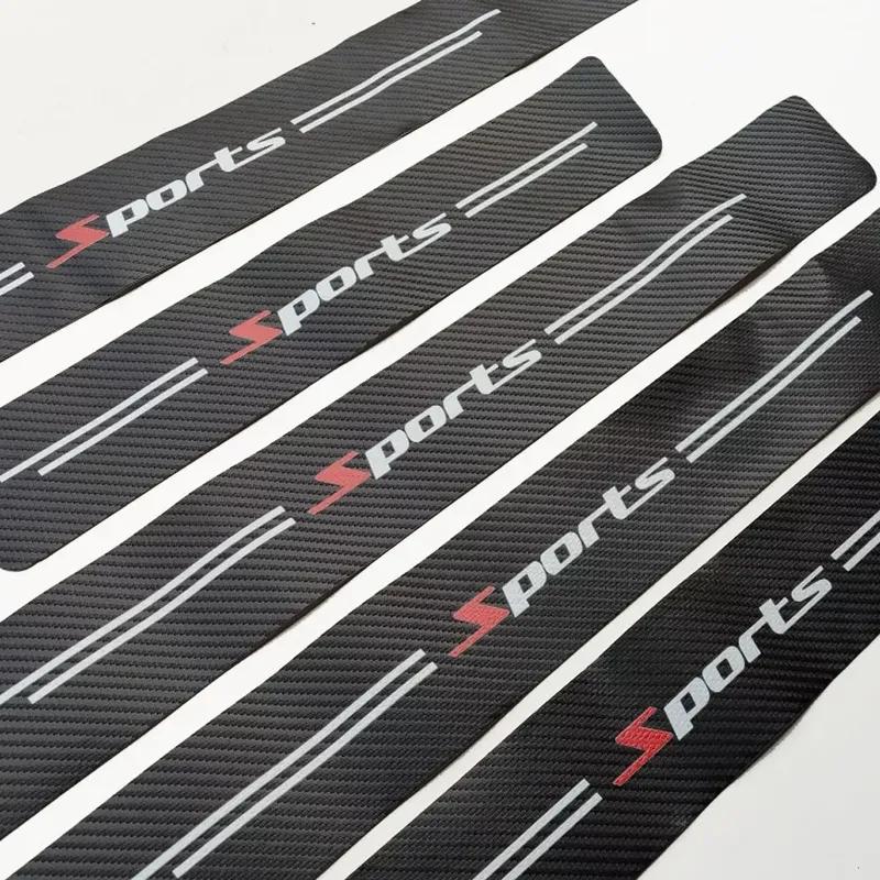 Car For Toyota Highlander Door Sill Threshold Pedal Cover Trim Scuff Plate Guards Bumper Accessories 2024