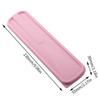 Cutlery Box Portable Storage Container for Fork Spoon Flatware Organizer Reusable Wheat Box for Kitchen Hiking Picnic School