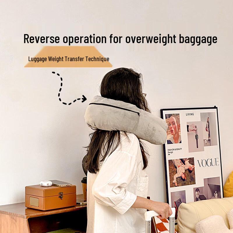 Kashicong Portable Travel U-Shaped Pillow