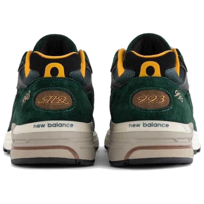Aimé Leon Dore x New Balance 993 Made in USA Pine Grove Unisex Sneakers Green U993ALD