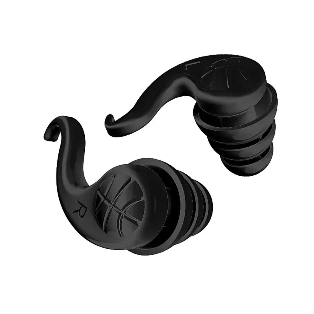 Silicone Soundproof Ear Plugs 3-Layers Protection for Sleep Noise Reduction Anti-Noise Sleeping Earplugs Swimming Earplugs