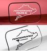 Suzuki Jimney Sticker Car Fuel Vent Decal Tank Cover Sticker Fuel Lid Heat Resistant