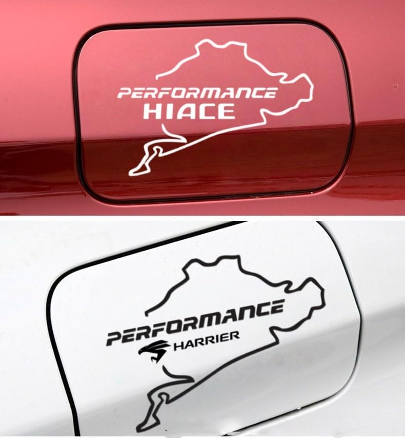 Suzuki Jimney Sticker Car Fuel Vent Decal Tank Cover Sticker Fuel Lid Heat Resistant