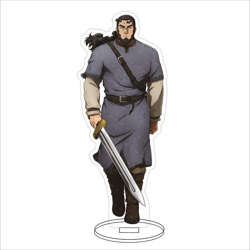 Anime Vinland Saga Thorfinn Acrylic Stand Model Plate Decoration Desk Figure Display Fans Gifts Animation Products Tableware