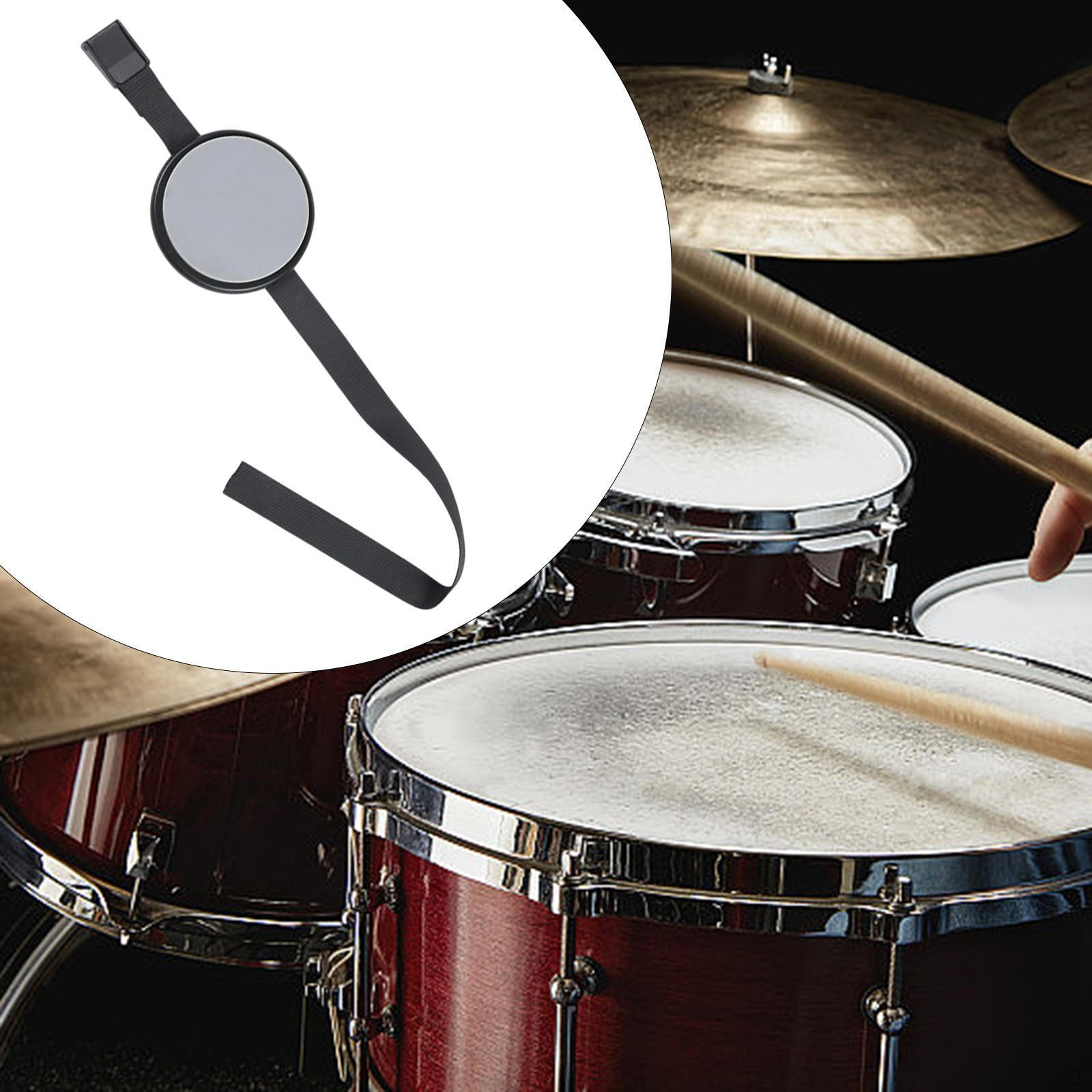 

Drum Practice Pads Gaiter Drumming Portable Silicone Anti Slip Pad Drummer сірий