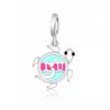 Underwater World 925 Silver Starfish Coral Seahorse Shell Octopus Crab Pendant Fit DIY Bracelet Necklace Matching Gifts