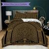 Muslim Pattern Bedding uilt Set uilt Cover Pillowcase Home Decoration Birthday Gift (1 * duvet cover + 2 * pillowcase  without core)126