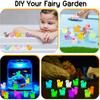 1000Pcs Luminous Mini Resin Duck Tiny Duck Figurine for Fairy Garden Landscape Aquarium Potted Plant Prank Game DIY Ornament Party To Hide, Miniature