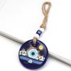 Hand of Fatima Lucky Eye Keychain Blue Eye Car Hanging Charm Lucky Eye Pendant  Couple Gifts