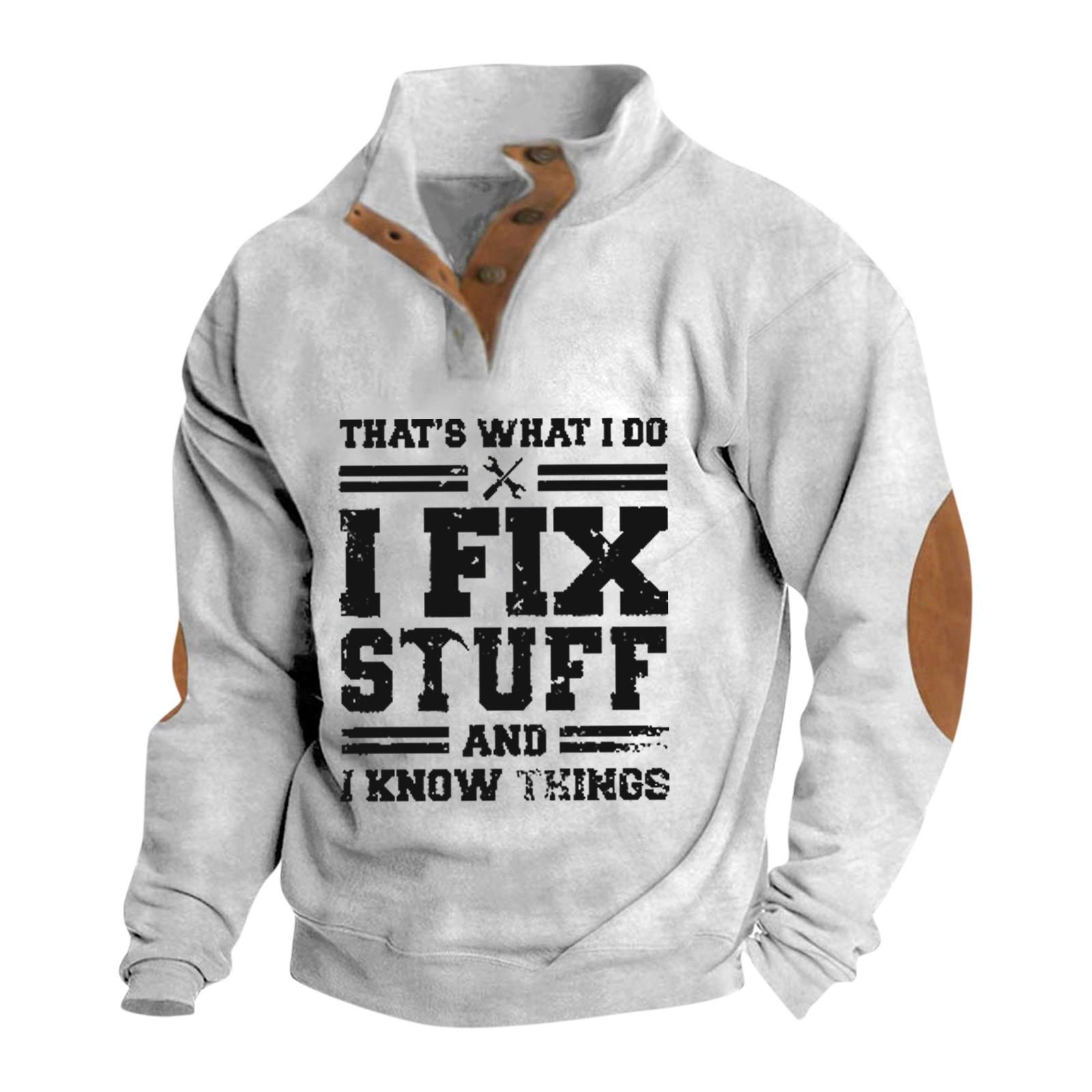 

Весенне-осенняя мужская толстовка с воротником-стойкой на открытом воздухе, повседневные свитера, топы XL белый