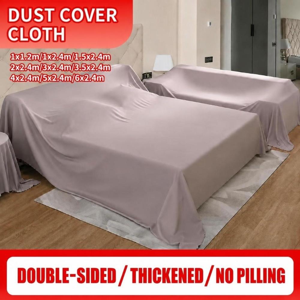 Grey Dust Proof Sheet Breathable Fabric Furniture Protector Dust Shield Cover Outdoor Garden