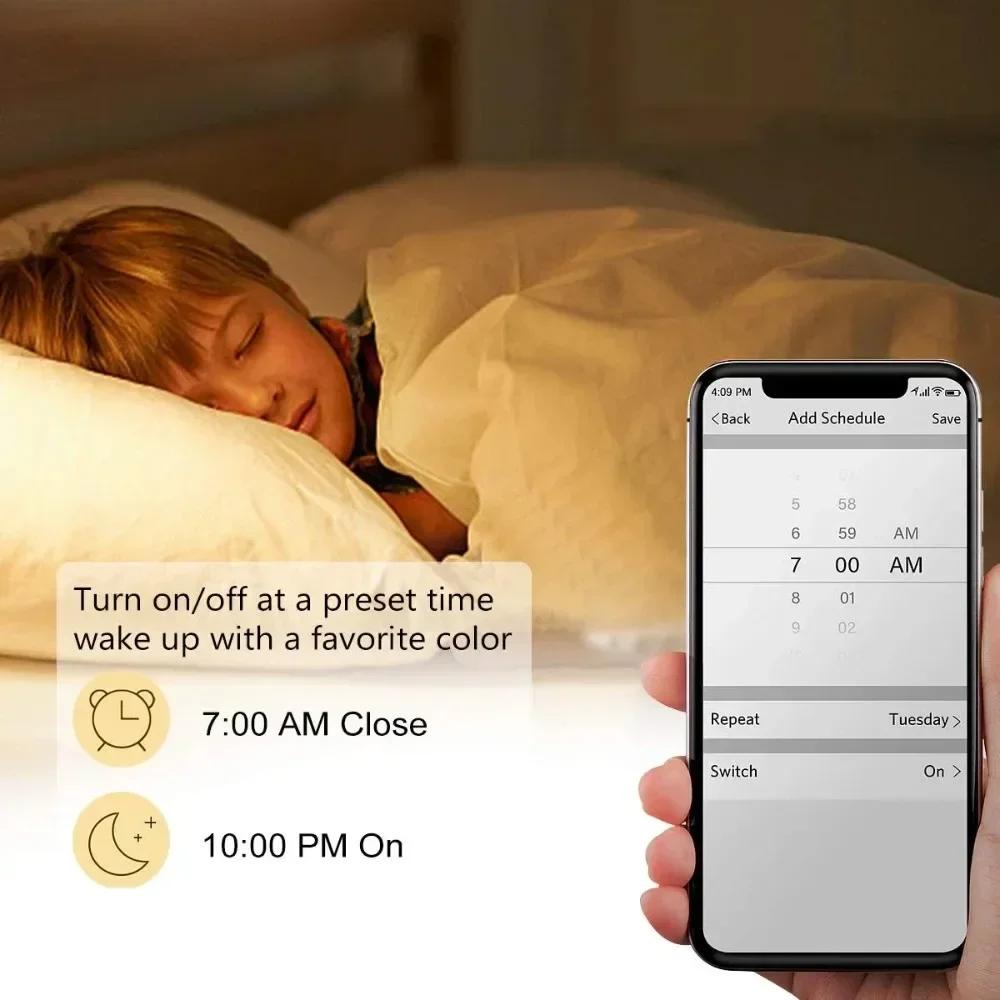 Melery Zigbee Smart Lichtschalter Wandmontage Touch 8/10fach Glasplatte mit Alexa Google Home (Hub Erforderlicher Signalverstärker)