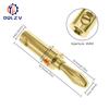 4mm Pure Copper Gold Plated Banana Plug Connector For Audio Video Speaker Adapter Terminal Connectors Kit