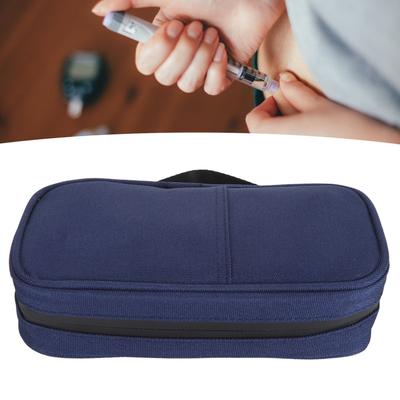 Insulin Cooler Bag Multipurpose Portable Lightweight Diabetic Insulated Bag for Insulin Pen Medication Diabetic Supplies