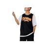 Li-Ning Sports Life Series Color Block Crew Neck T-Shirt Unisex Tops Black AHST573-1