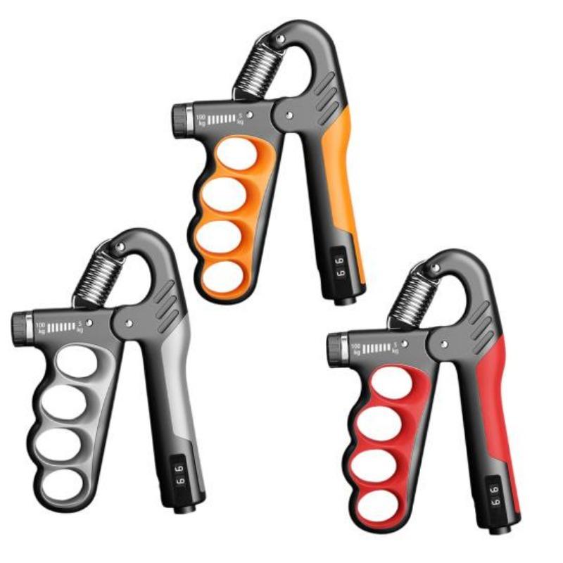 Hand Grip Strength Trainer Mechanical Countable 5-100KG Adjustable Forearm Exerciser Muscle Strengthener Developer Fitness Equipment