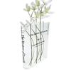 Clear Acrylic Vase Clear Book Shaped Vase Cultural Flavor Decorative Acrylic Vase For Unique Home Bedroom Office Accent Book