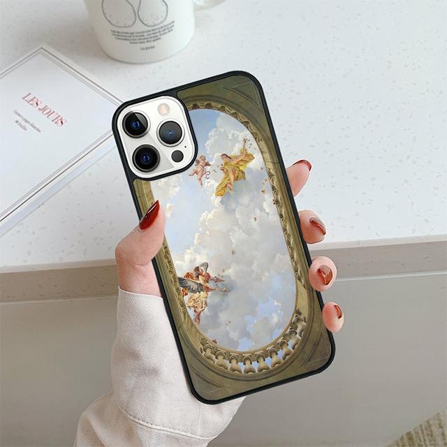 Renaissance Art Painting Phone Case For iPhone 17 Air 13 12 14 15 16  Cover For Apple Pro Max 6S Plus Coque
