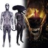 Romulus Alien Cosplay Costume Jumpsuits Headwear Stage Halloween Performance