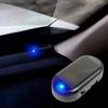 Car Solar Powered Security Lights Dummy Alarm Wireless Warning Anti-Theft Caution Lamps LED Flashing Imitation Decorative Lights