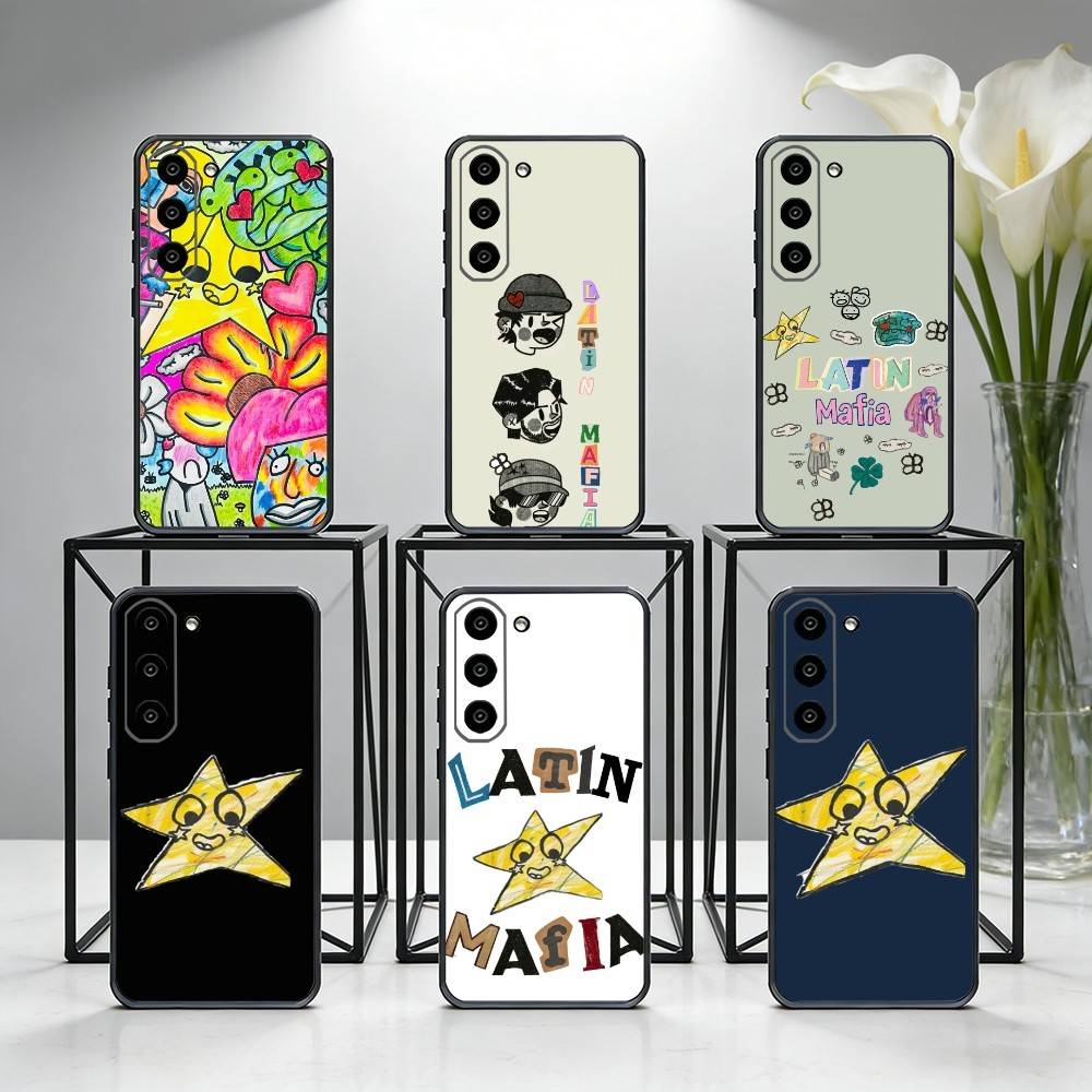 Latin Mafia Creative Phone Case For Samsung Galaxy A73,A72,A71,A70,A53,A52,A51,Others Soft Black Cover