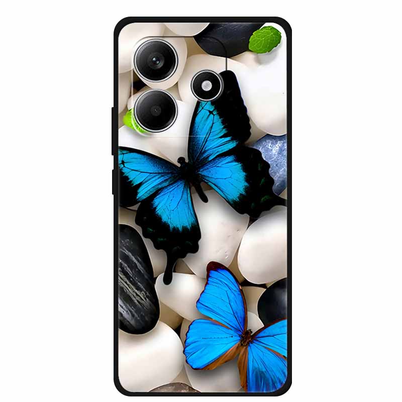 Lovely Case For Redmi Note 14 5G Cover Painted Cats Soft TPU Silicone Cover for Xiaomi Redmi Note 14 Pro Plus 5G Back Case Coque