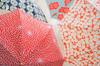 Made in Isa Pattern Folding Suitable for both sunny and rainy folding Furoshiki wrapping Japanese UV Komiya Shoten Japan, Umbrella, 50cm, days,
