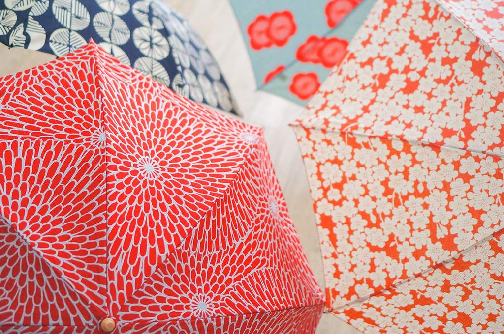 Made in Isa Pattern Folding Suitable for both sunny and rainy folding Furoshiki wrapping Japanese UV Komiya Shoten Japan, Umbrella, 50cm, days,