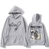 Singer Miley Cyrus Hoodies Long Sleeve Casual Hooded Sweatshirts Hip Hop Graphic Printing Pullovers Hooded Sudaderas Mens