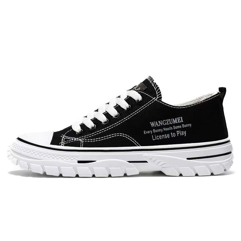 Canvas shoes spring and autumn new casual board shoes cloth shoes non-slip soft-soled sports shoes