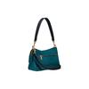 Coach Tabby 26 Flap Closure Detachable Shoulder Strap Leather Handbag Crossbody Bag Women Handbags Peacock-Blue C5262-B4UPE