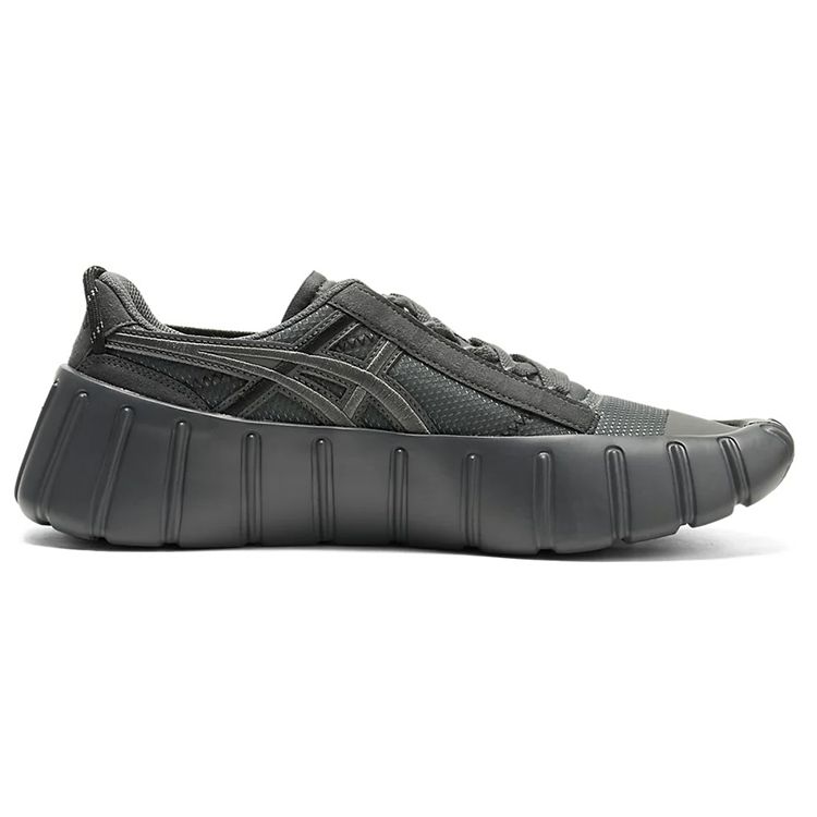 ONITSUKA TIGER Gigatia Comfortable Mesh Durable Low-Top Marathon Running Shoes Men Sneaker Black Gray 1183B560-020