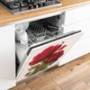 Self-adhesive Valentine Day Rose Petals Wall Stickers for Cabinet Wardrobe Home Decor