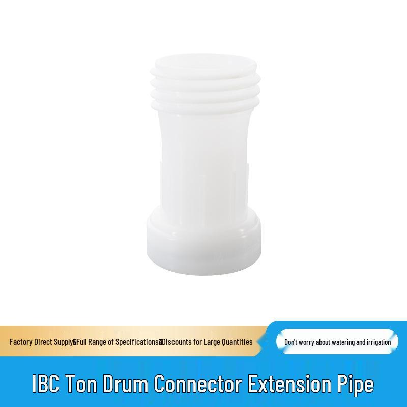

IBC Tote S60 Extension Connector - Barrel Flow Guide Pipe and Plastic Dust Cover