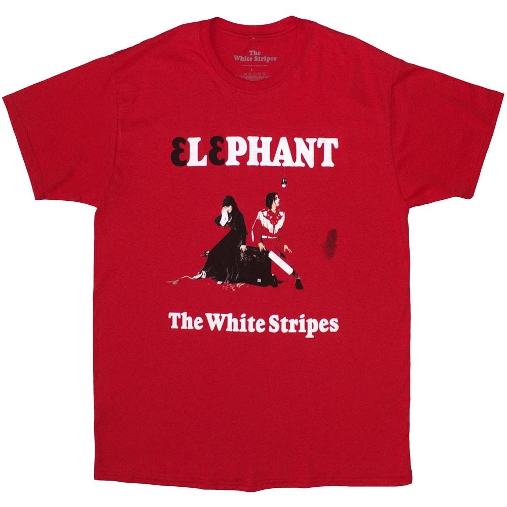 The White Stripes Elephant offiziell Herren T-Shirt Unisex S