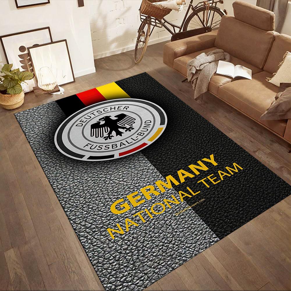 Deutscher Fussball-bund Style Square rugs are a great choice for living rooms, bedrooms, home décor, and as gifts.