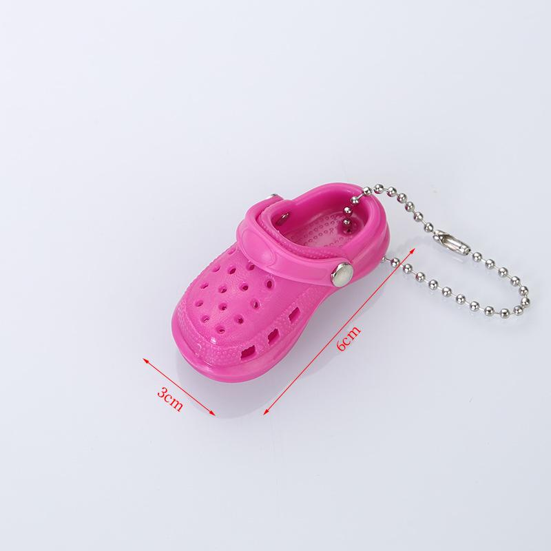 Cute Mini Slipper Charms: Versatile Couple Keychain Accessories
