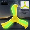 360 Degrees Returning Spinner Children Boomerang Three-leaf Cross Flying Disc  Outdoor Sports Toys