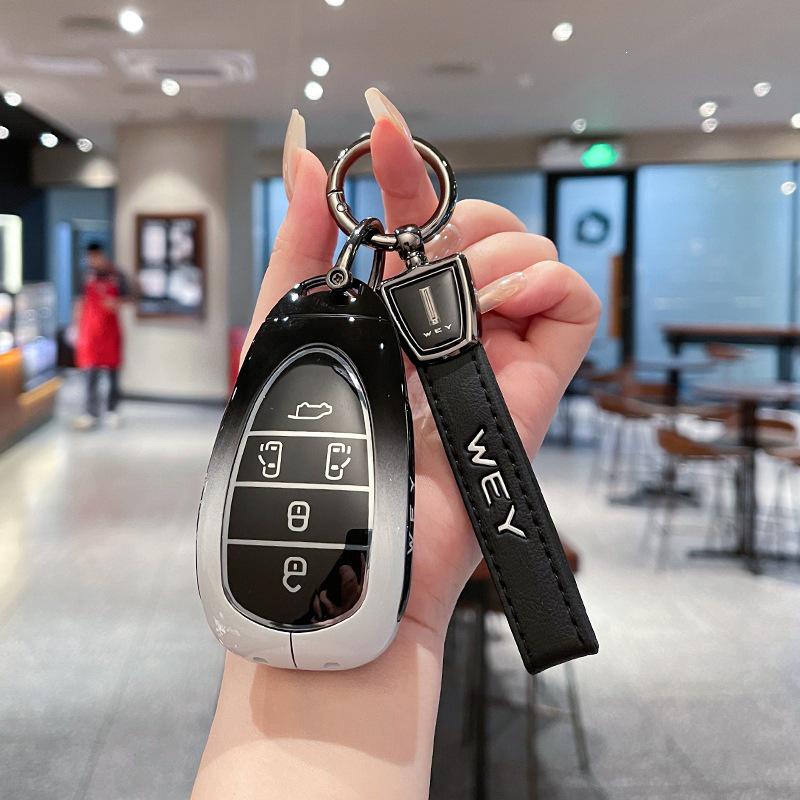 2025 Wey Blue Mountain Key Case for Gaoshan 8/9 Mocha Hi4 Latte Metal Shell