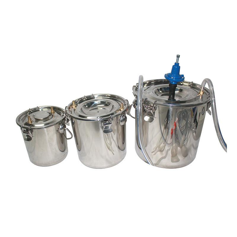 Pulsating Sheep And Cattle Milking Machine Household Portable Electric Milker Small Stainless Steel Milker Bucket