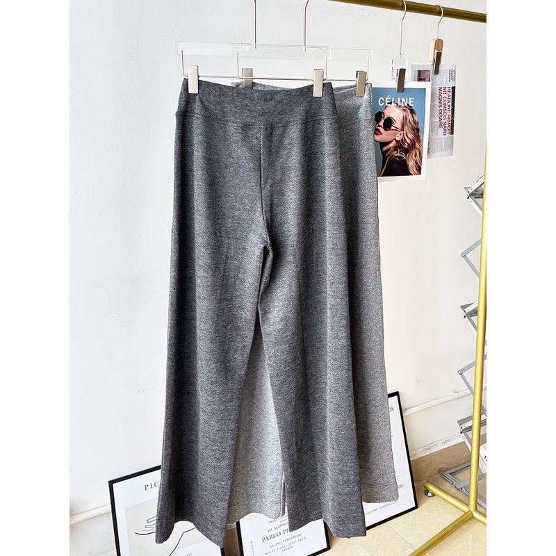 Lu Same Sports Pants Women 2025 New Arrival Best Selling Drawstring Loose Drooping Casual Loose Pants Straight-Leg Pants