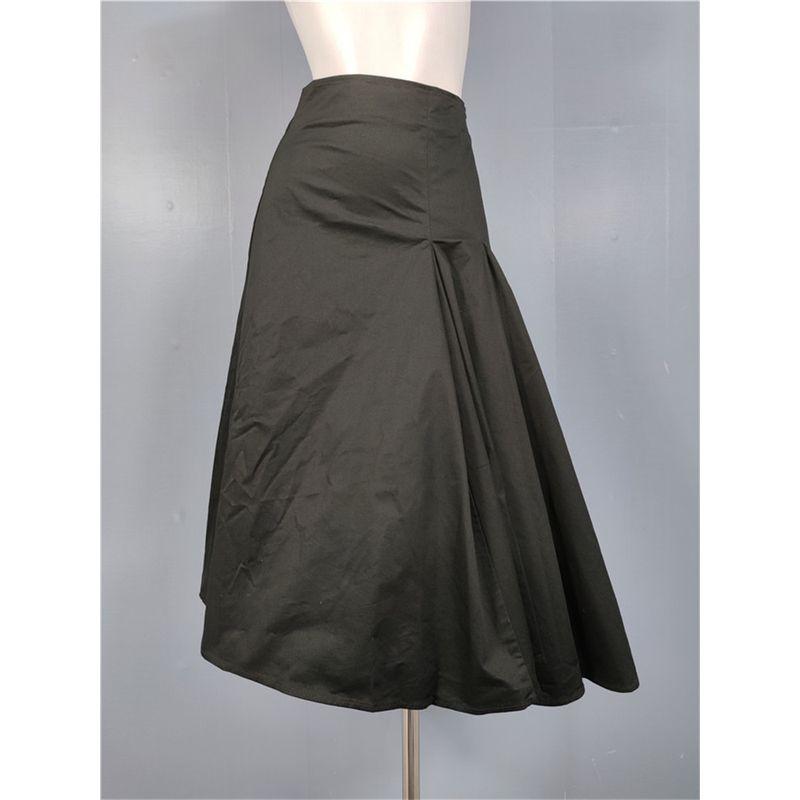 Export Single H Home 2023 Fall and Winter New Arrival Personalized Minority Thick Asymmetrical Umbrella-Shaped Large Swing Skirt Skirt