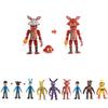 Vibrant 6pcs Fnaf Five Nights At Freddy's Light Up Action Figures For Kids