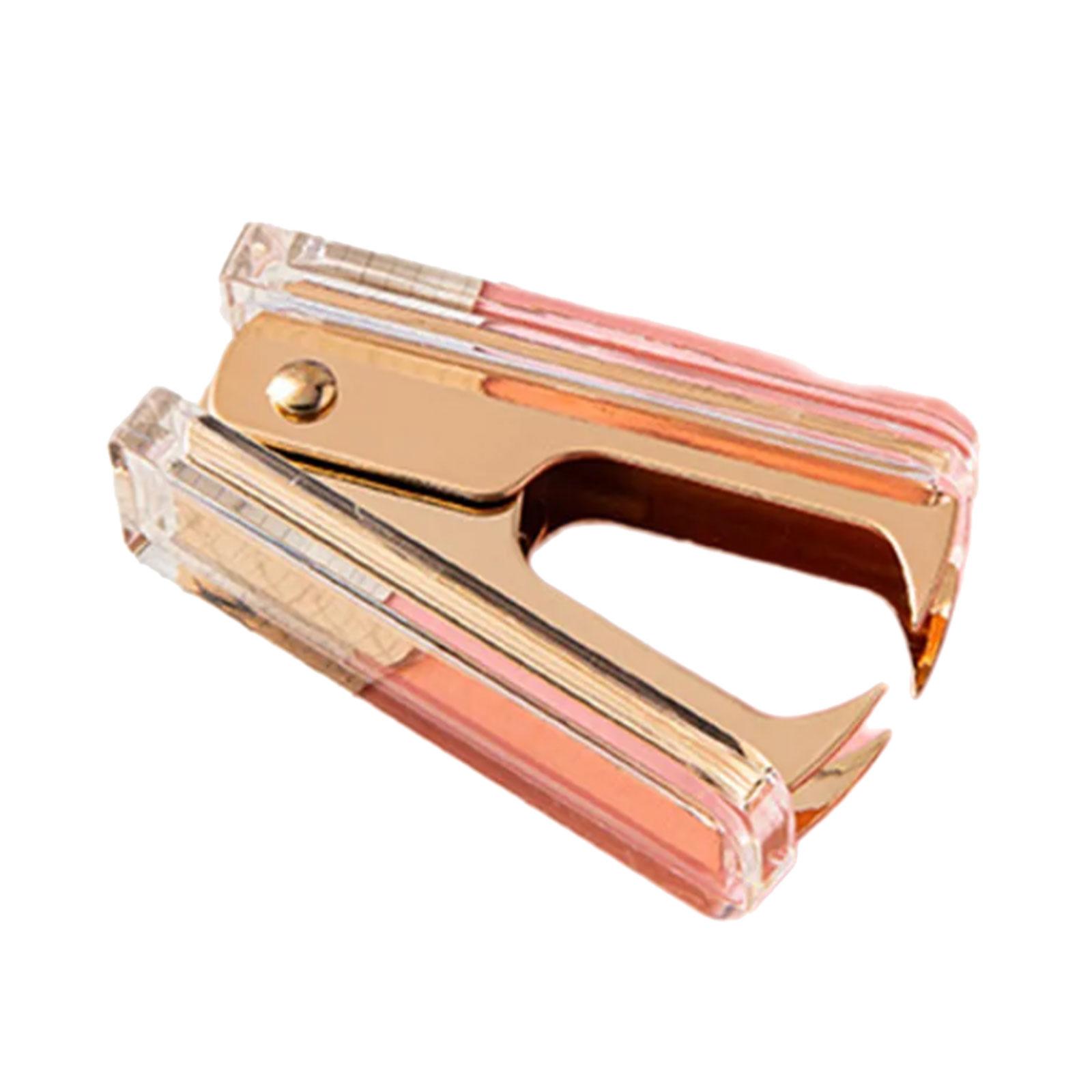 

Эргономичный степлер-экстрактор мини-захват Портативный степлер Простота в эксплуатации для офиса школы и дома 1