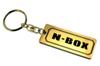 Gold Black Double Ring Acrylic Original Keychain for JF1 JF3 Late Custom Parts A-631-1 N-Box & (Early & Models) -