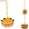 GARFIELD Peluche Famiglia Portachiavi Carino Anime Gatto Garfield Odie Animali di Peluche Divertenti Bambola Peluche Ciondoli Regali Bambino