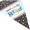 Banderole - banniere - guirlande (hors noel) Amscan - 120220 - Retirement Pennant Banner 4.5m