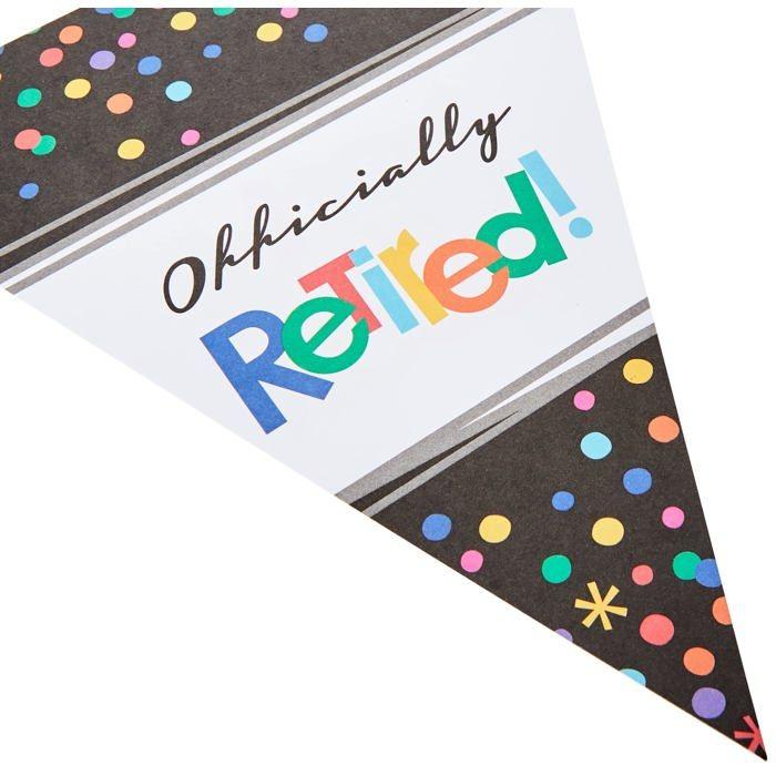 Banderole - banniere - guirlande (hors noel) Amscan - 120220 - Retirement Pennant Banner 4.5m