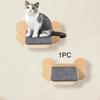 Shelf Step Indoor Wood Multifunctional Climbing Stair Bed for Resting Lounging Scratching