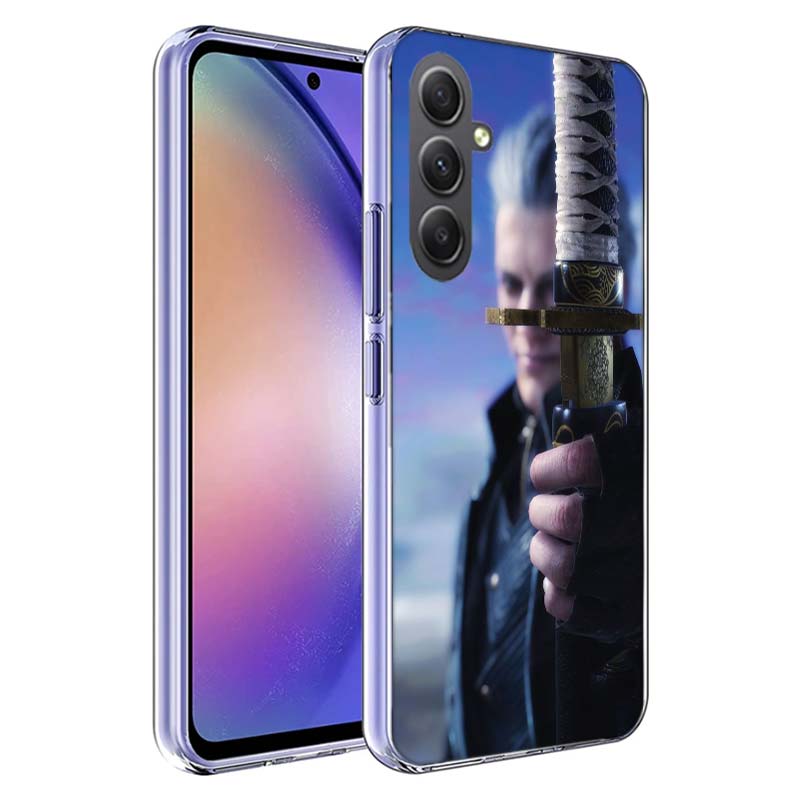 D-Devil May Cry DMC Phone Case for Samsung A17 A37 A57 A07 A16 A26 A36 A56 A06 A02S A12 A22 A32 A52S A04S A14 A24 A34 A54 A03 A1